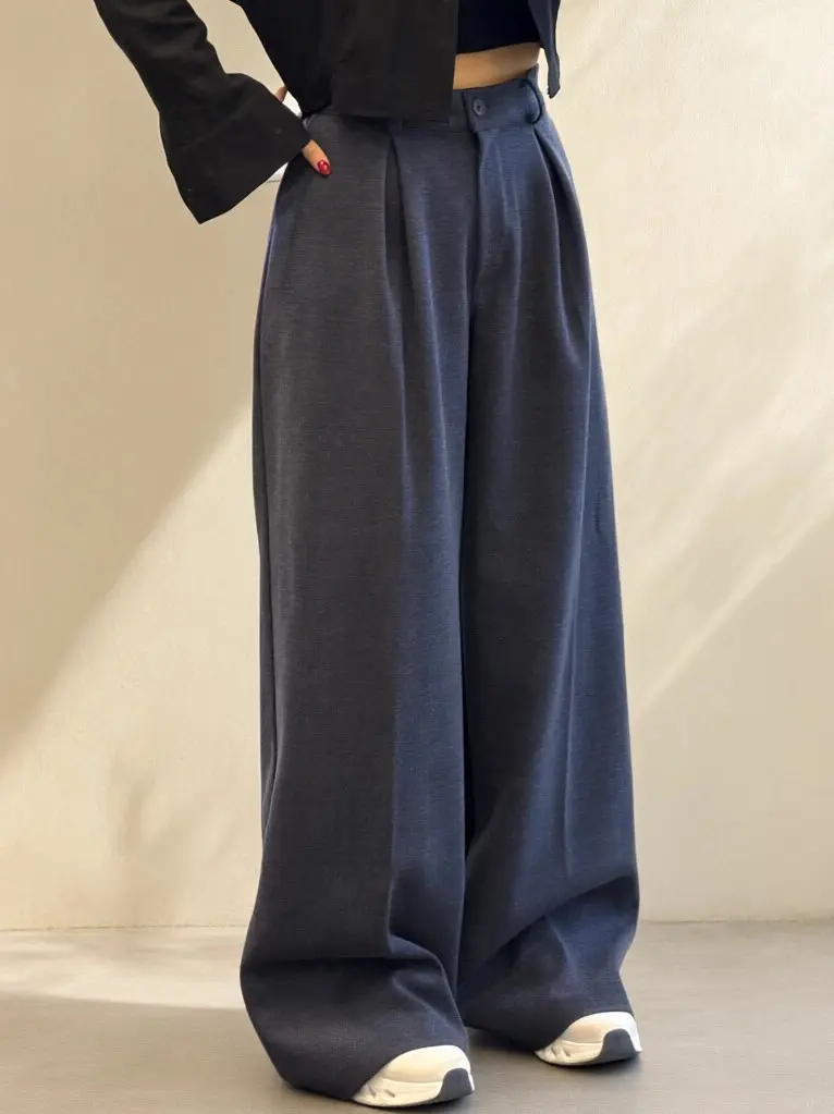 شلوار بگ کمر کش وارداتی